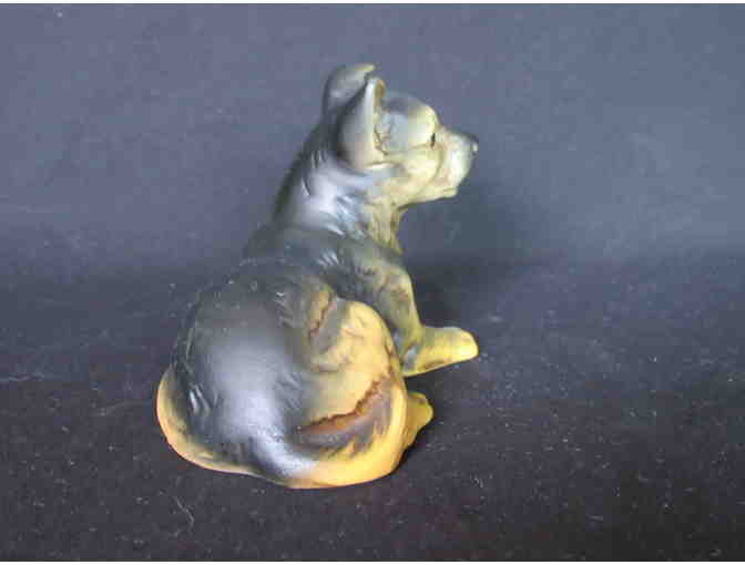 German Shepherd Puppy Porcelain Figure