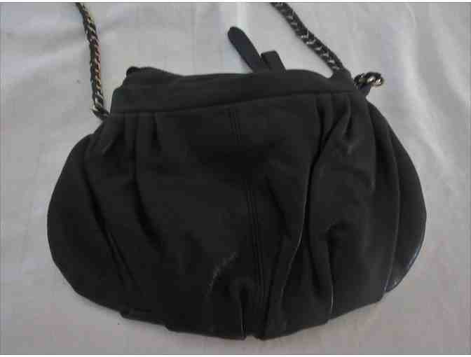 Little Black Leather Purse by Junior Drake