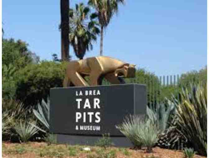4 Guest Passes to Admission to The Natural History Museum or La Brea Tar Pits