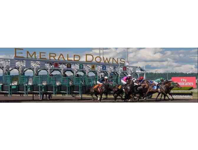 A Day at the Emerald Downs for 4