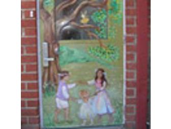 Mural Painting from Sunflower Teacher Assistant Ana Brinks