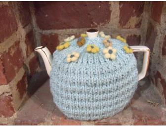 1920's Vintage Teapot & handknitted Cozy