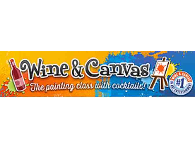 One Admission to Wine and Canvas - San Diego