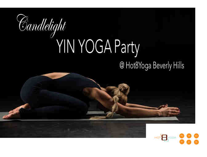 Candlelight Yin Yoga Party at Hot8Yoga