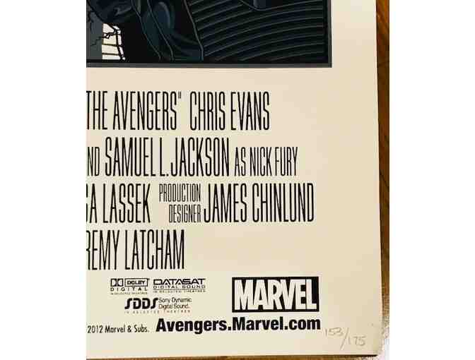 Anthony Petrie Limited Edition Marvel Avengers Poster