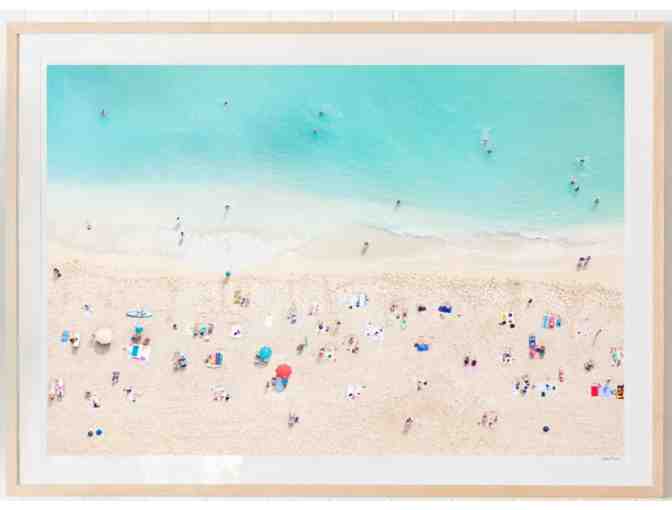 Gray Malin Waikiki Beach framed art