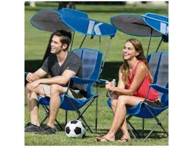 Kelsyus Original Folding Canopy Chair - Blue - Photo 1