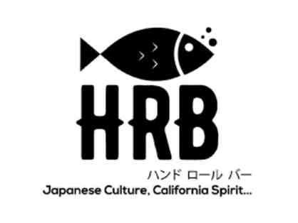 The HRB Experience (Hand Roll Bar) - Gift Card ($120) + Two T-shirts