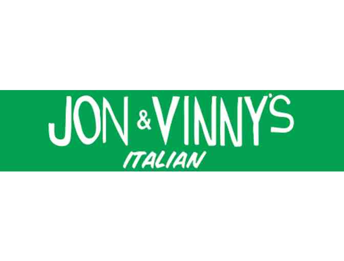 Jon & Vinny's - Gift Card ($100) + T-shirt - Photo 1