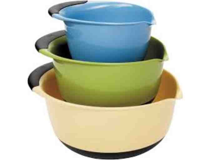 Good Grips - 3 Piece Mixing Bowl Set - Photo 1