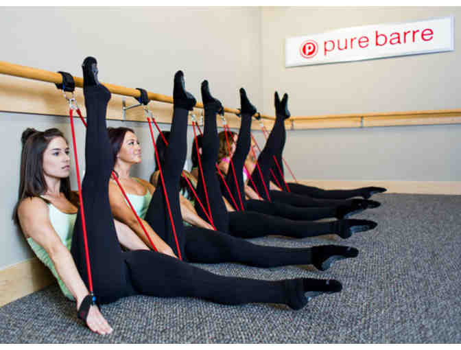 Pure Barre: 1-month unlimited class package and one pair of sticky socks