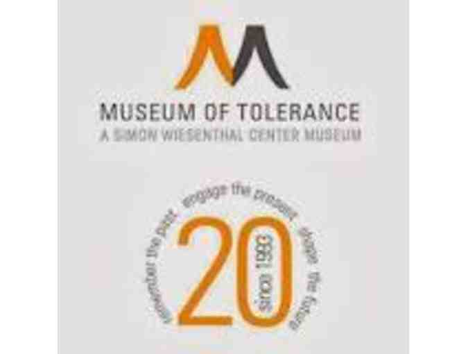 Moving Holocaust Exhibit -- Museum of Tolerance -- VIP Guest Pass for 2