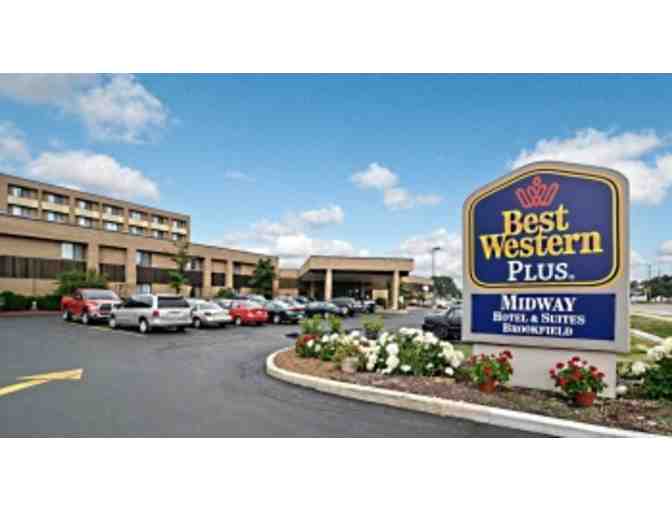 Brookfield - One Night Stay in a Poolside Room at the BEST WESTERN PLUS Midway Hotel
