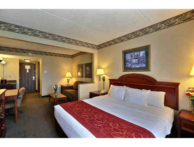 Green Bay - One Night Stay in a Rainshower Suite at the Comfort Suites/Rock Garden