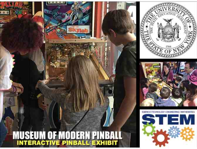 Modern Pinball NYC Day Pass for Family of Four