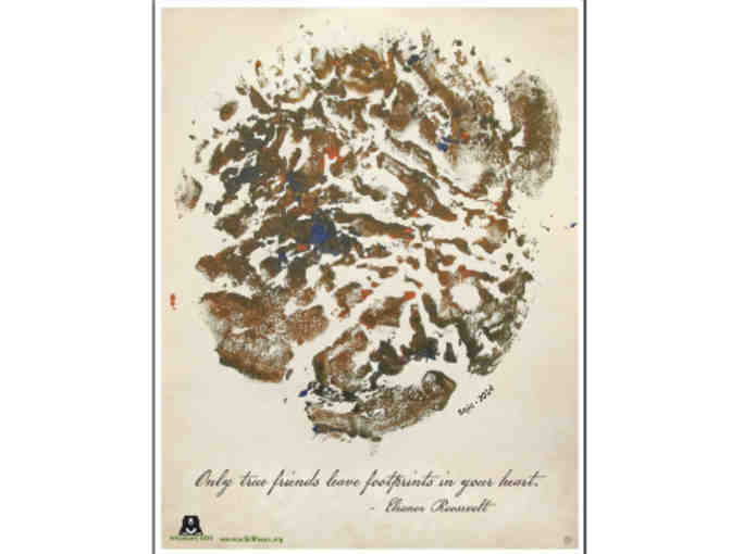 Raju's Original Footprint (the one used to create the limited edition lithograph) package