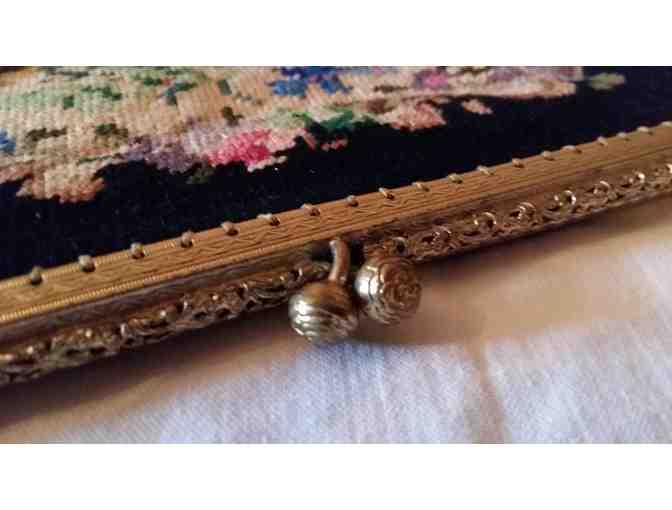 Vintage Petit Point Purse