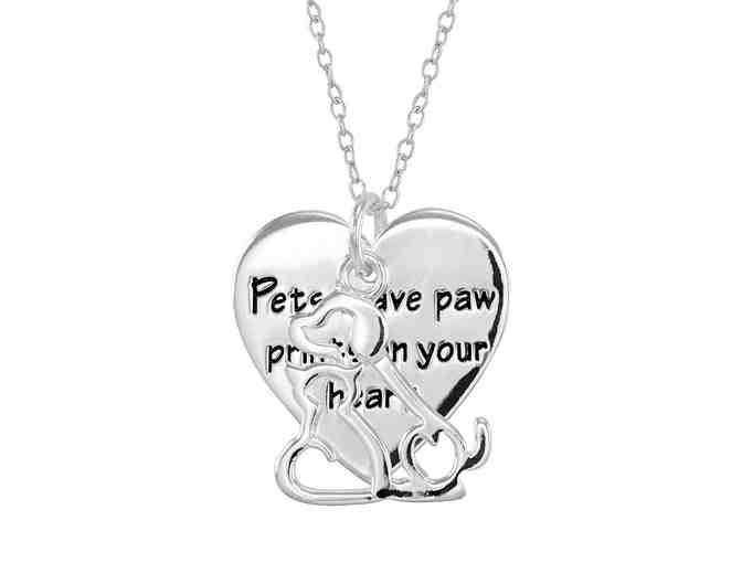 Pets Leave Paw Prints Necklace