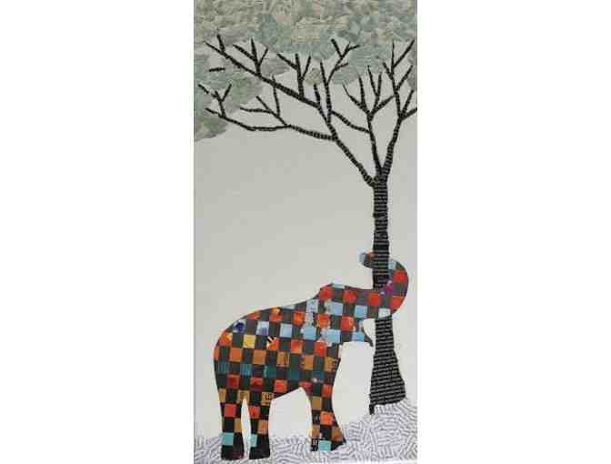 An Itchy Situation- (set of two) mixed media canvasses