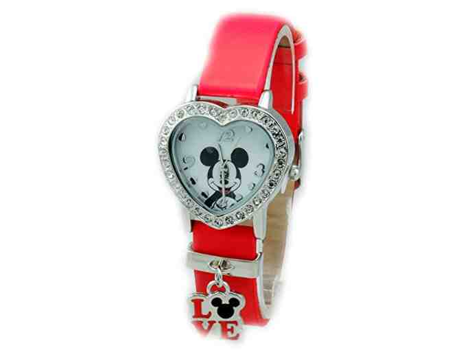 Mickey Mouse Heart Shape Watch