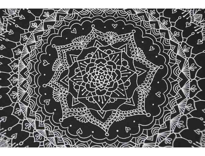 Free-Hand Mandala Drawing by Piper Mathews