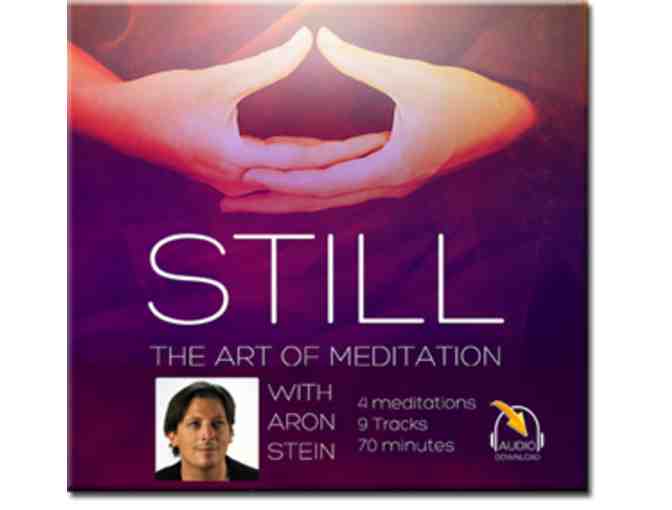 Audio Meditation Download, Guided by Aron Stein