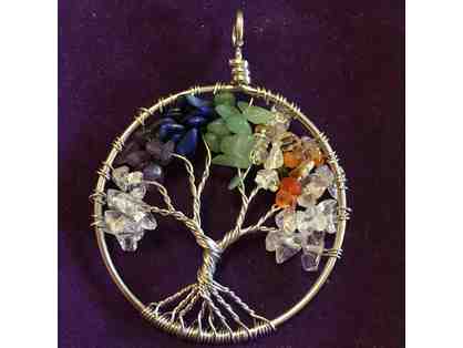 Tree of Life Multi-Colored Pendant