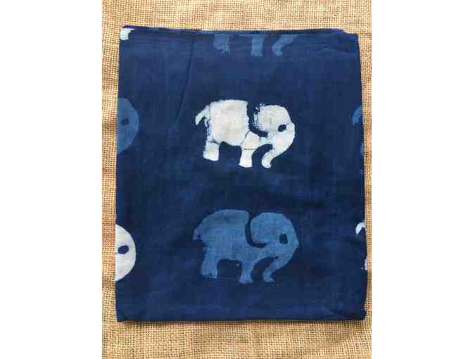 Elephant Scarf/Shawl in (Blue)