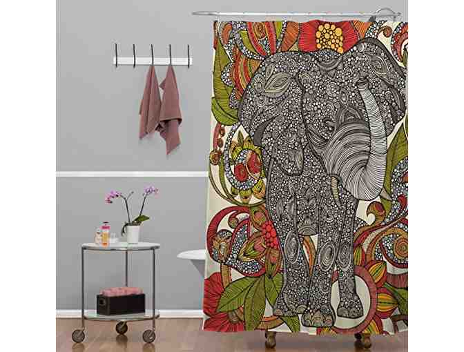 Beautiful Elephant Shower Curtain BO from DENY DESIGNS