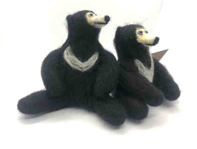 Handcrafted Felt Sloth Bears