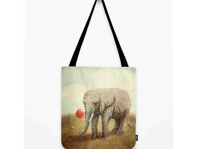Art on Premium Tote: FRIENDS FOREVER (16 inches)