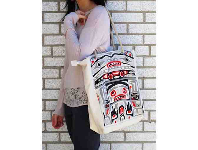 2 Indigenous Art Items: Eco-Tote and Mask
