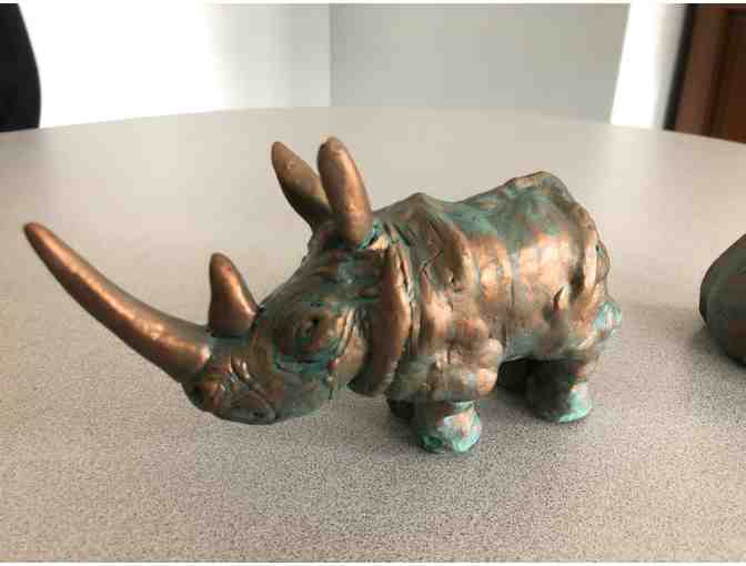Brent Hale Creations Rhino Figurines