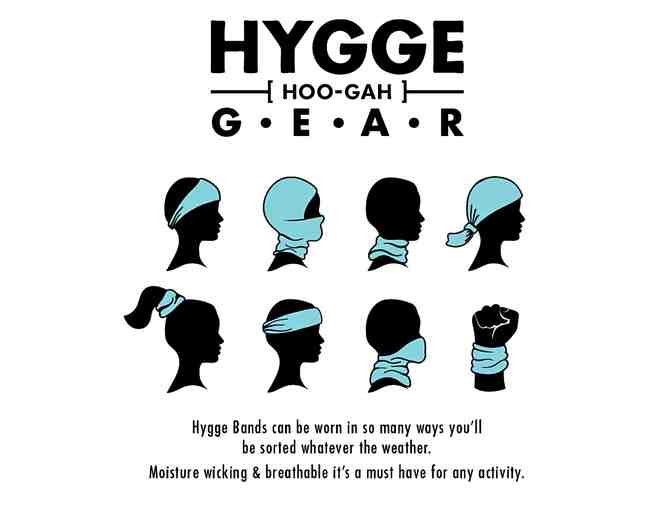 2 Multi-Use Elephant Headbands from HYGGE (Moisture Wicking)