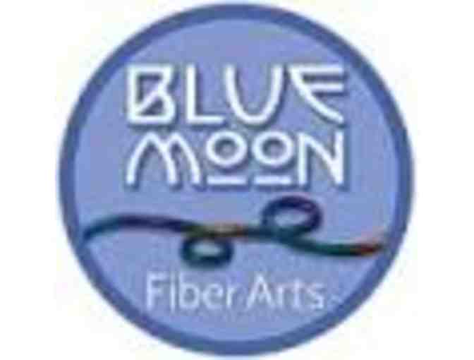 Blue Moon Fiber Arts Knitting Kit - hand dyed yarn and shawl pattern
