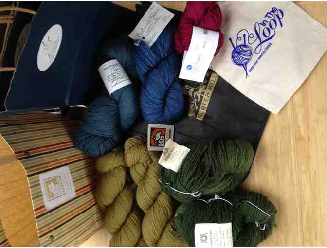 Weekend Knitting pattern e-book plus limited-edition designer yarns