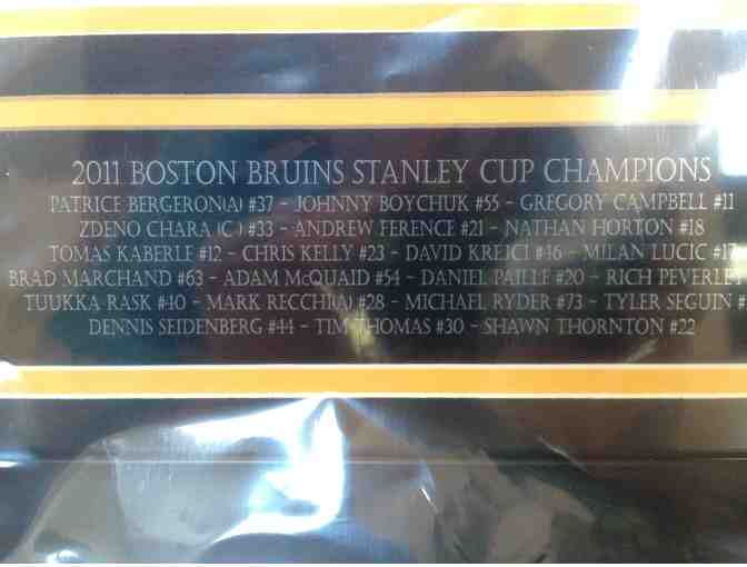 Boston Bruins 2011 Stanley Cup Photograph
