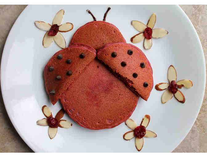 Organic Gourmet Pancake Basket and Art Set from Nu3Kidz - Spinach & Quinoa