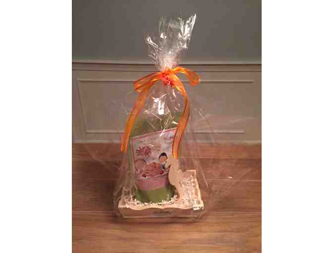 Organic Gourmet Pancake Basket and Art Set from Nu3Kidz - Beet Root & Quinoa