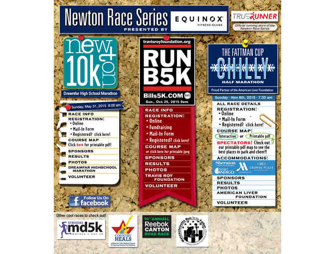 Fattman Productions - Newton Road Race Series Entry for One (1) Person