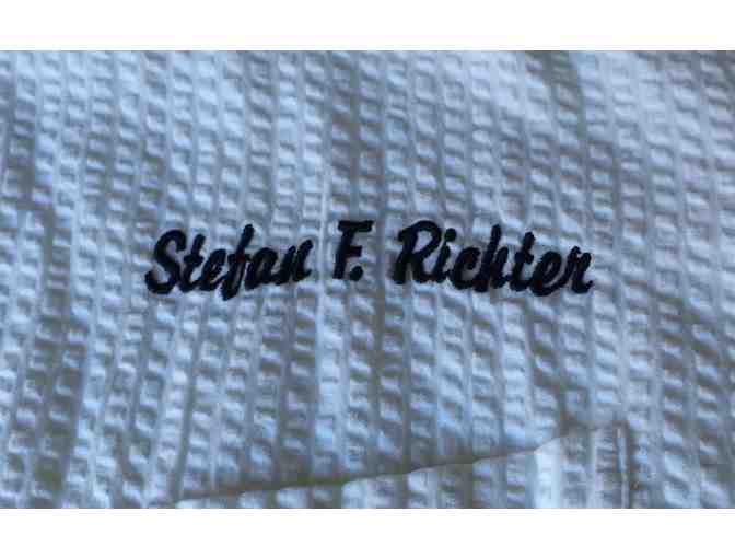 Stefan Richter - Chef Jacket with Stefan Richter's name and logo