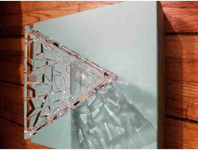 Tiffany Sierra Triangular Crystal Bowl New in Box