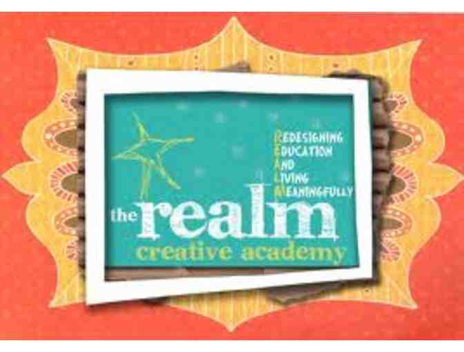 The REALM Creative Academy - Gift Certificate for One (1) Full Week of Summer Camp 2017
