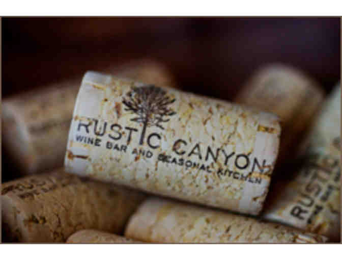 Rustic Canyon Wine Bar & Seasonal Kitchen - $100 Gift Card