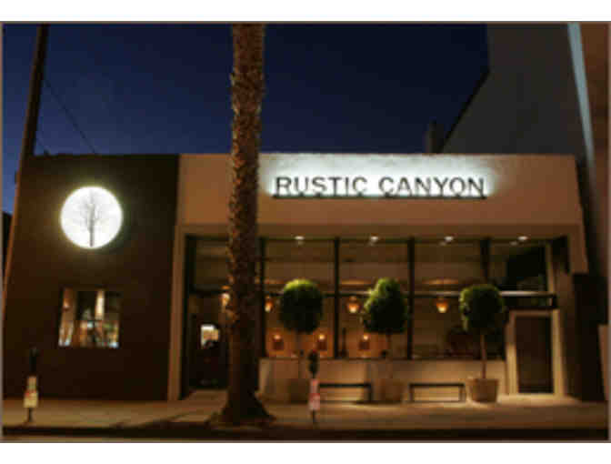 Rustic Canyon Wine Bar & Seasonal Kitchen - $100 Gift Card