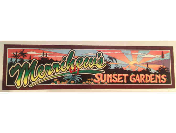 Merrihew's Sunset Garden - $100 Gift Certificate