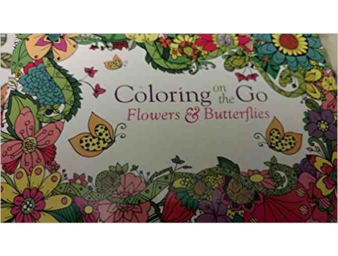 Set of Coloring Books - Flower Design (#2)