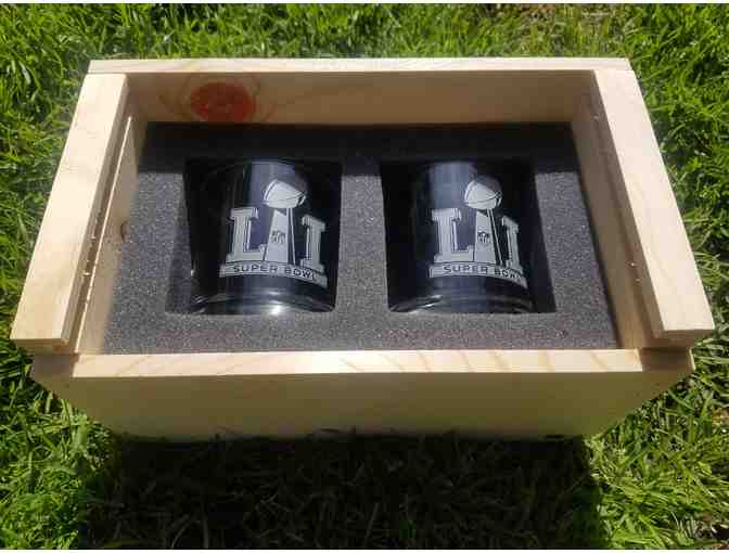 NFL Official Super Bowl LI Glass Tumblers #1