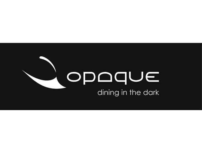 Dining in the Dark - Dinner for Two $200 Value