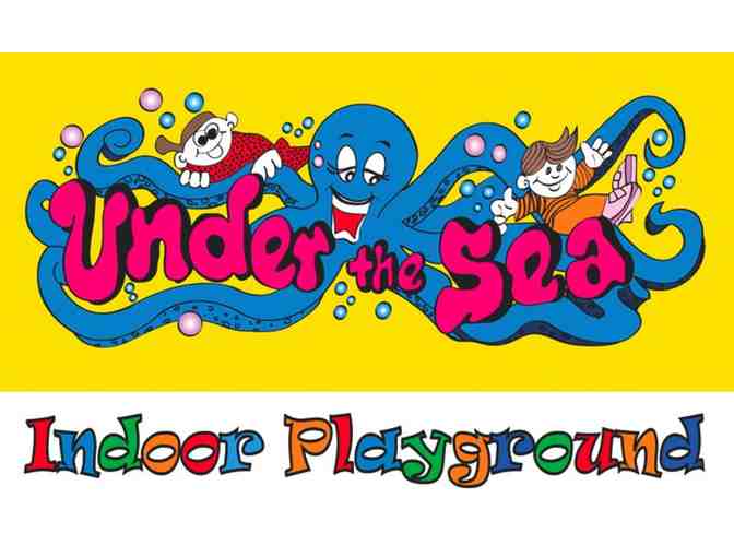 Under The Sea Indoor Playground - Four (4) Open Play Gift Certificates